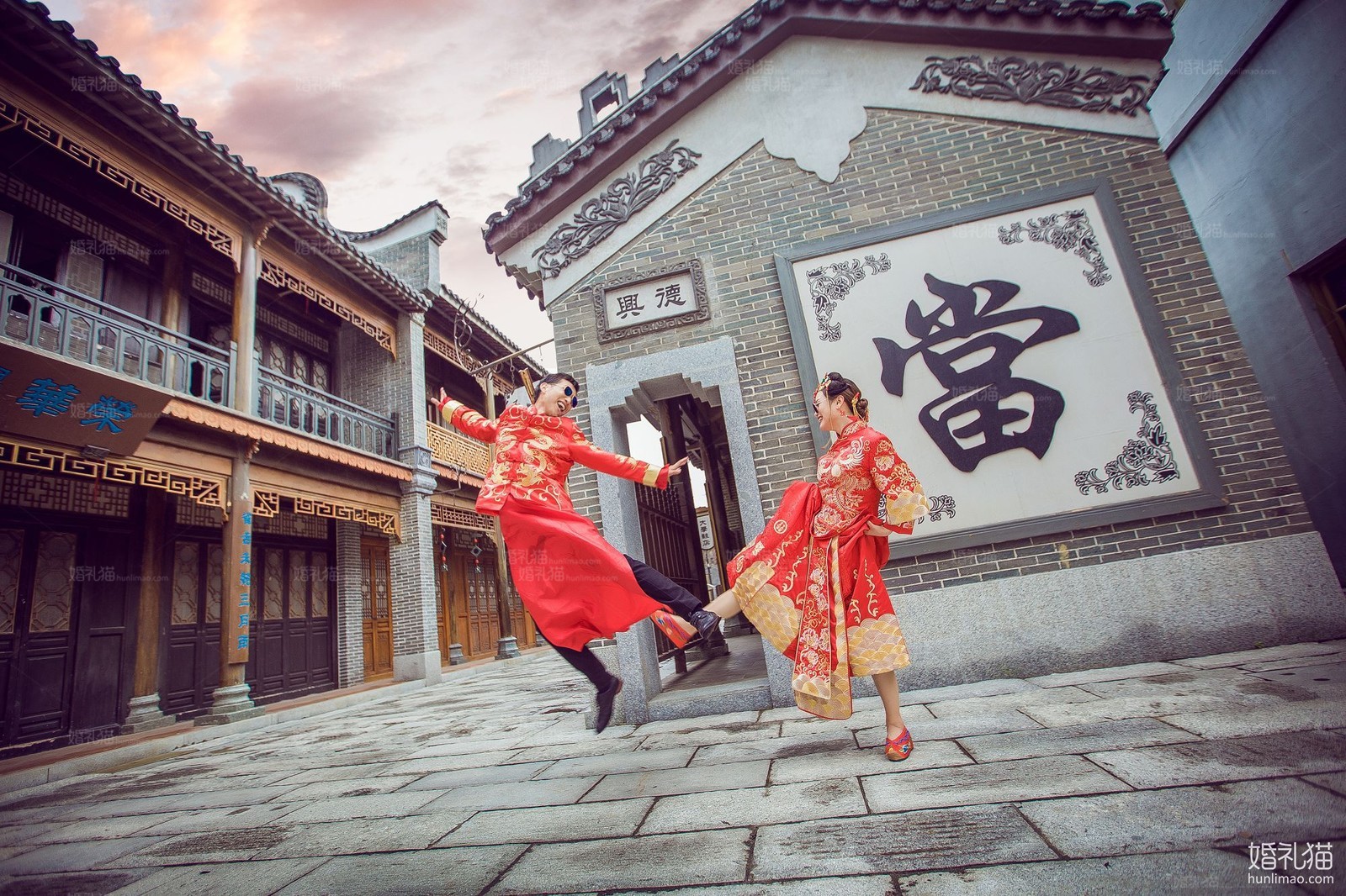 中国风婚纱照,[中国风, 街拍],茂名婚纱照,婚纱照图片